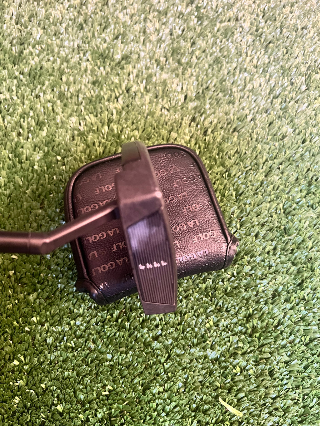 Rare (New) LA GOLF MALIBU Mallet Golf Putter 33” Includes Head Cover Standard Grip made in USA