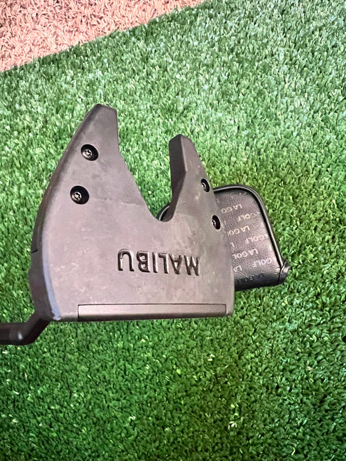 Rare (New) LA GOLF MALIBU Mallet Golf Putter 33” Includes Head Cover Standard Grip made in USA